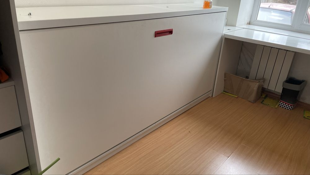 Продам ліжко односпальне біле розкладне