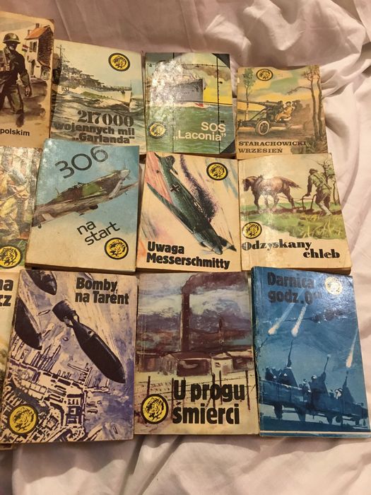 Seria z żółtym tygrysem, 1986 r, 12 szt