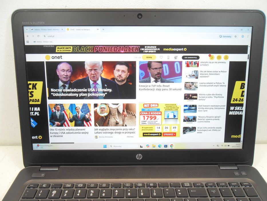 Laptop HP Zbook 15u G3 i7-4rdz./16GB/W11/JAKOŚĆ PREMIUM GWAR.12msc