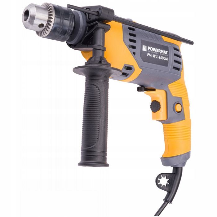 Mocna Wiertarka Wkrętarka Udarowa 1600W Regulacja