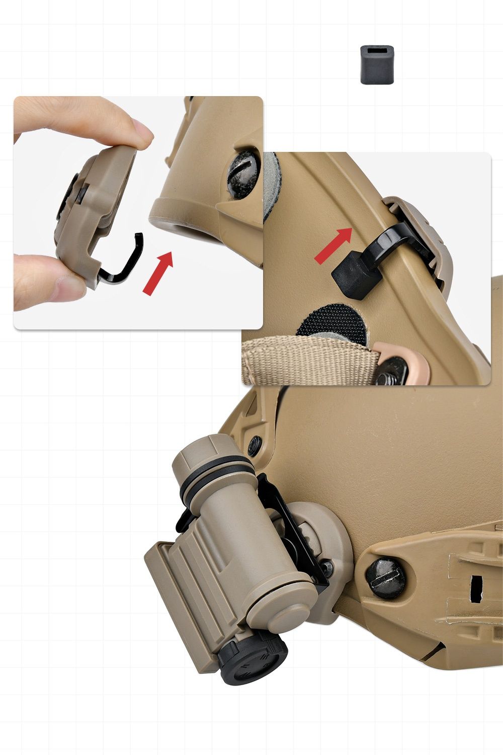 Тактичний ліхтар Sidewinder Compact II +CR123A