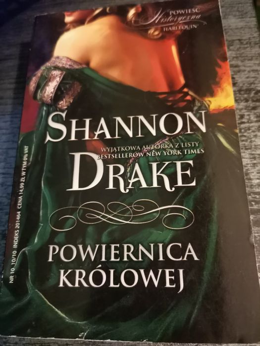 Harlequin - Powiernica królowej - Shannon Drake [Powieść historyczna]