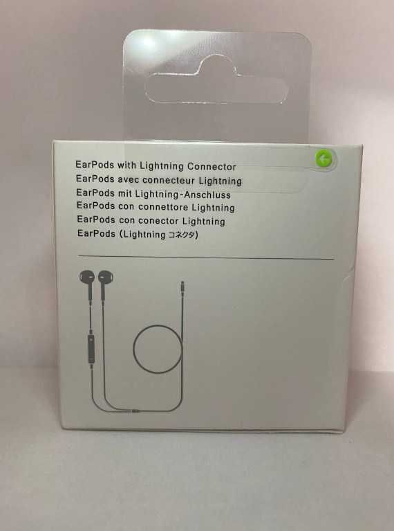 Провідні навушники Apple Lightning 3.5mm