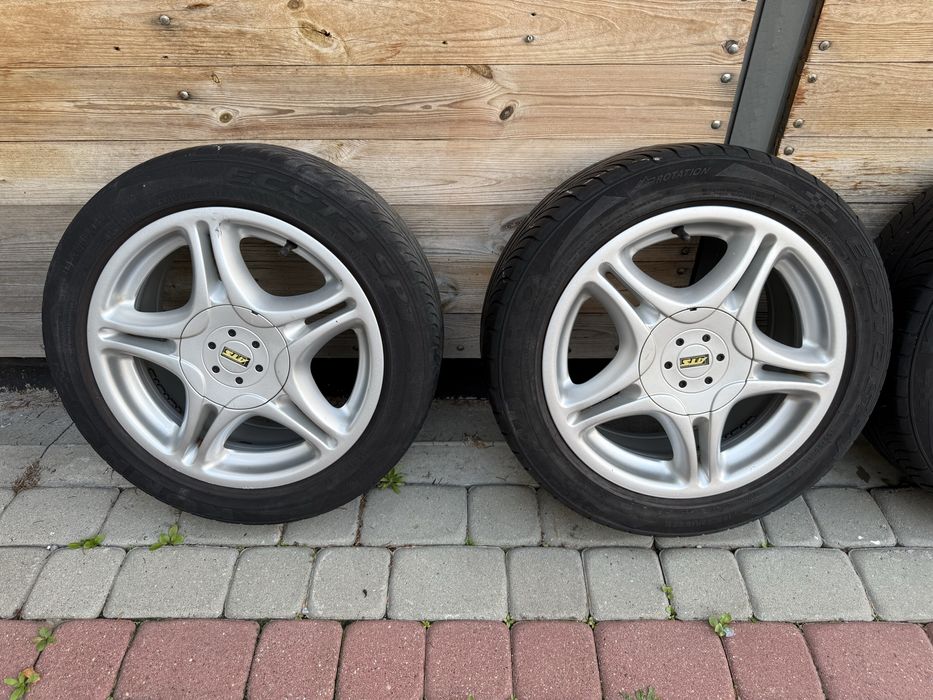 Komplet kół letnich 195/50 R15 Kumho Ecsta SPT na felgach ATS 4x100