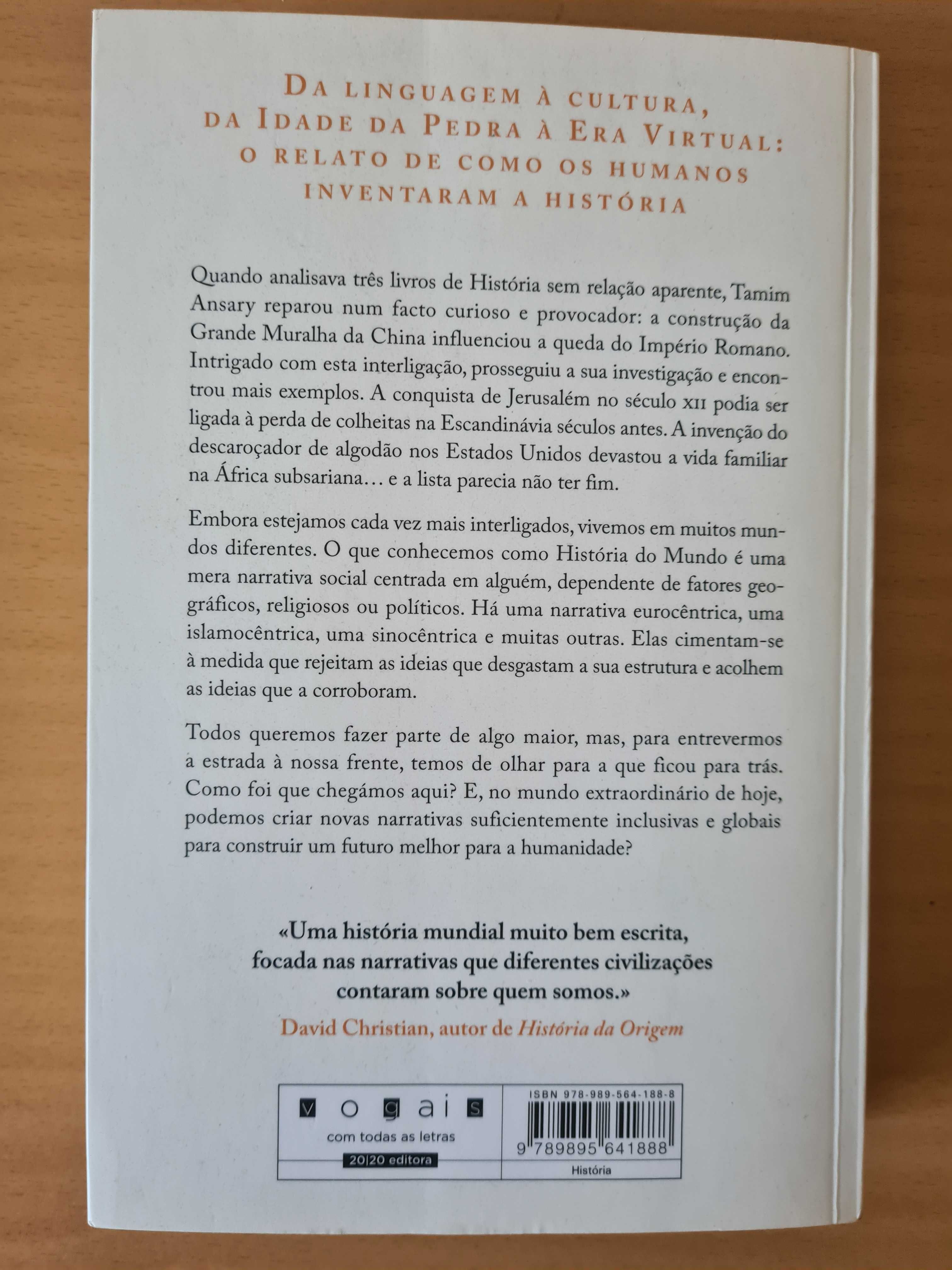 Livro "A Invenção do Passado" de Tamim Ansary