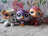 figurki lps littlest petshop 3 sztuki