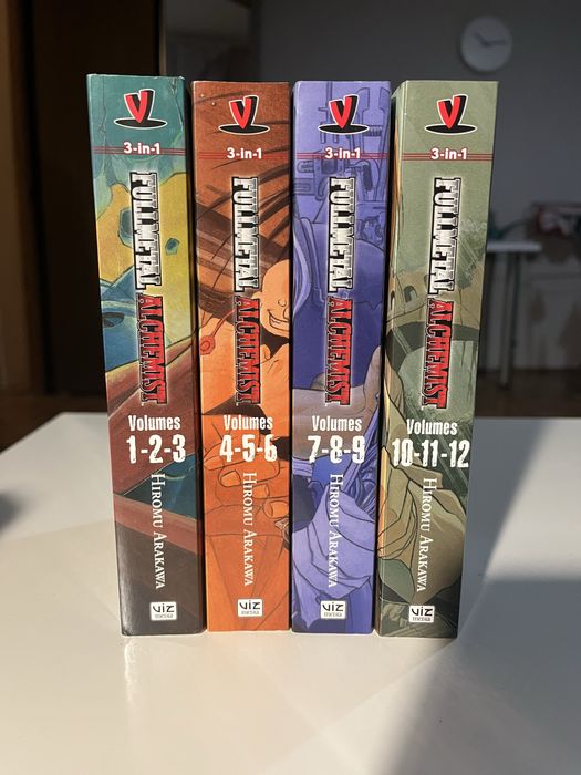 Fullmetal Alchemist - (1-12) omnibus po angielsku, manga in english