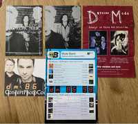 Depeche Mode pocztowki foldery UK