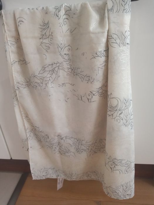 Apaszka kremowa wzorki