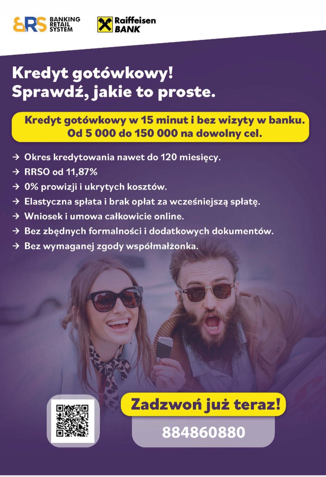 Gotówka do 150 tys w 15 minut ! Bez prowizji 10,99% do 10 lat