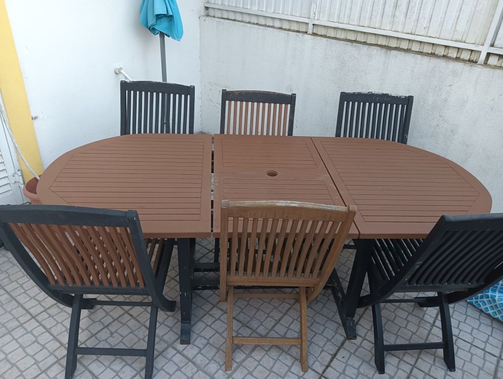 Mesa de Jardim madeira