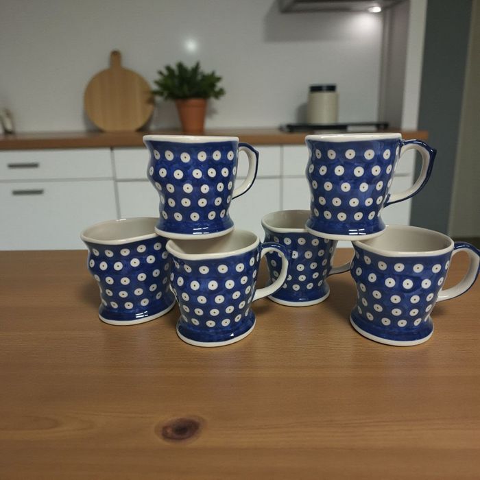 Kubeczki poj 280ml.. kpl.4sztuki. Ceramika Bolesławiec