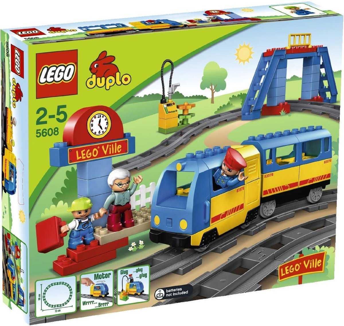 Lego ville залізнична дорога