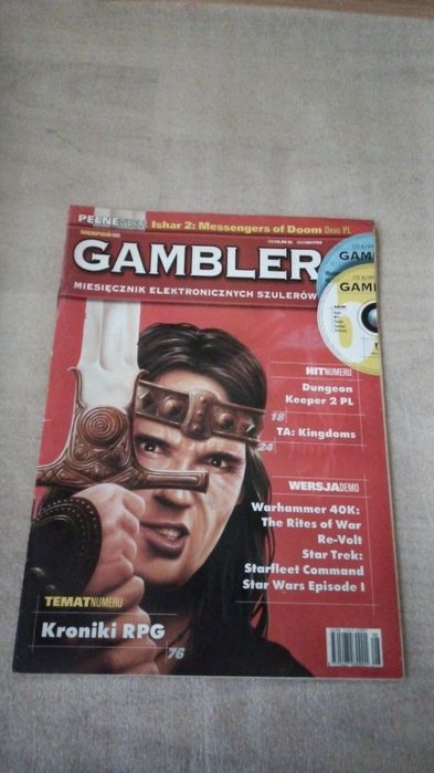 Czasopismo Gambler sierpień 1999 r.