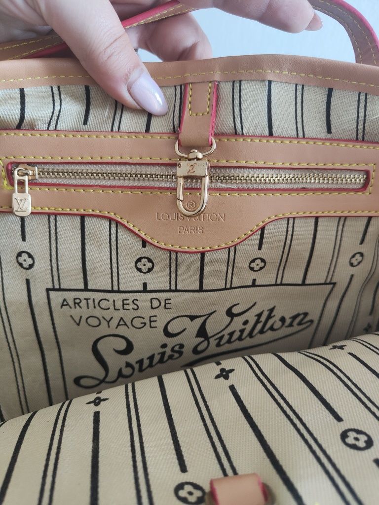 Nowa torba LV shopper neverfull