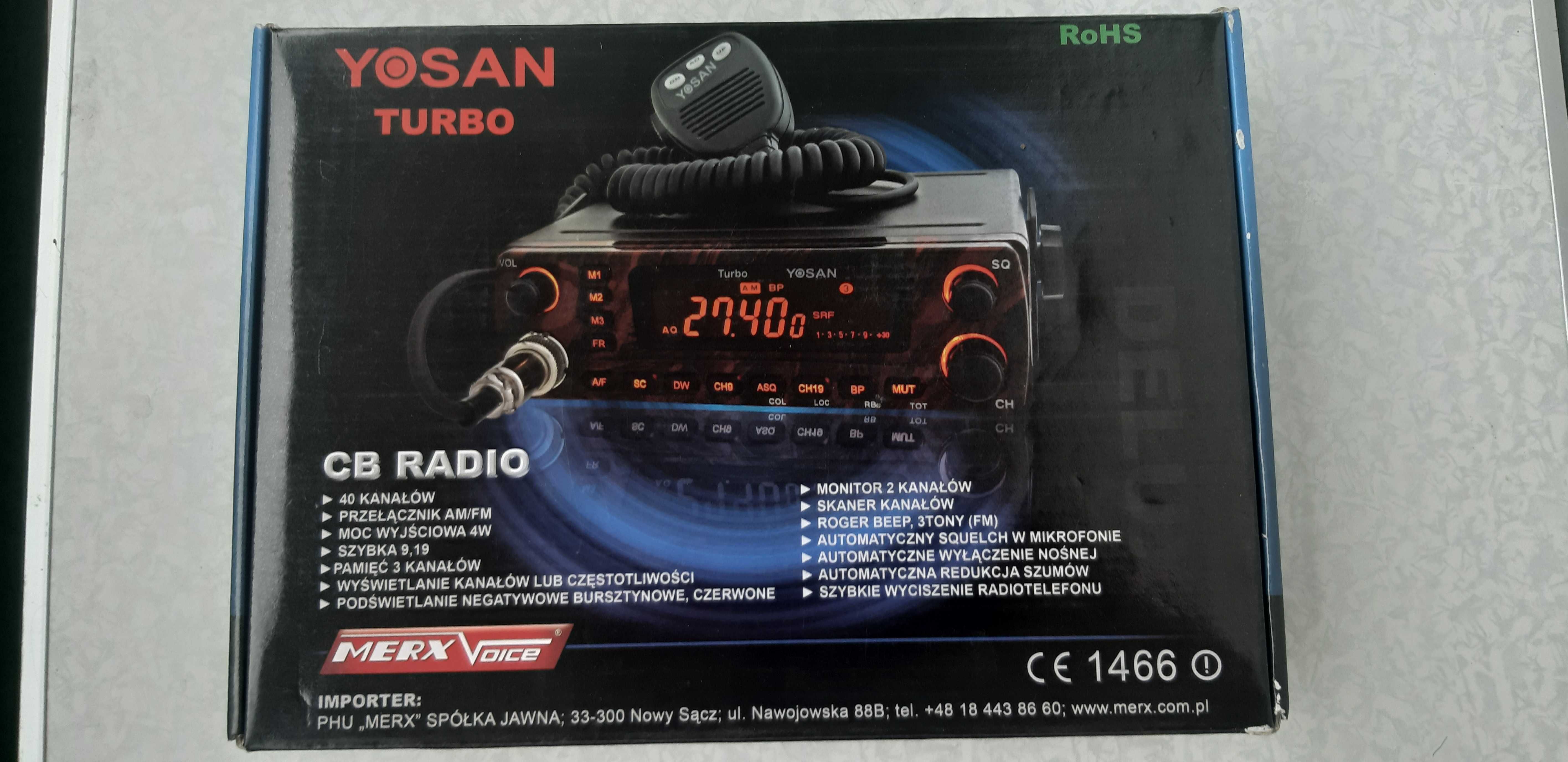 Radio CB Yosan turbo