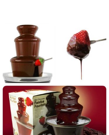 Шоколадний фонтан, апарат для солодкої вати