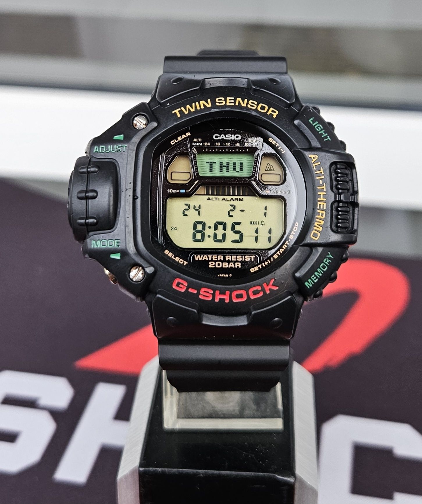 DW-6700 Skyforce vintage-G Casio G-shock 1994