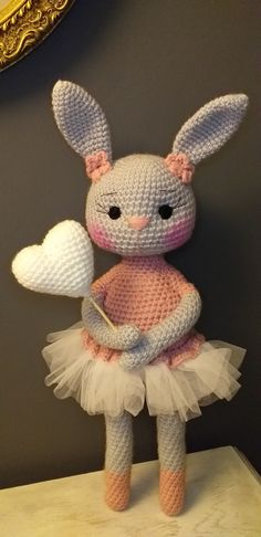 Ogromny 53 cm amigurumi miś duży królik szydełko personalizacja gratis