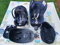 REZERWACJA Cybex Aton M Sirona M2 i-size 2xBaza Śpiworek Rollersy