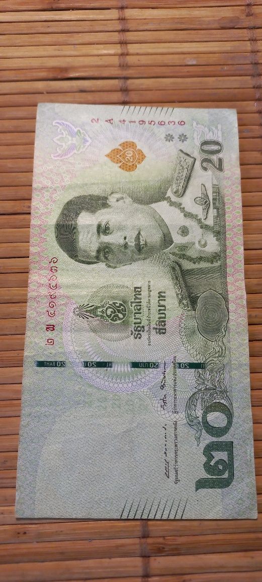 20 bhatów Tajlandia