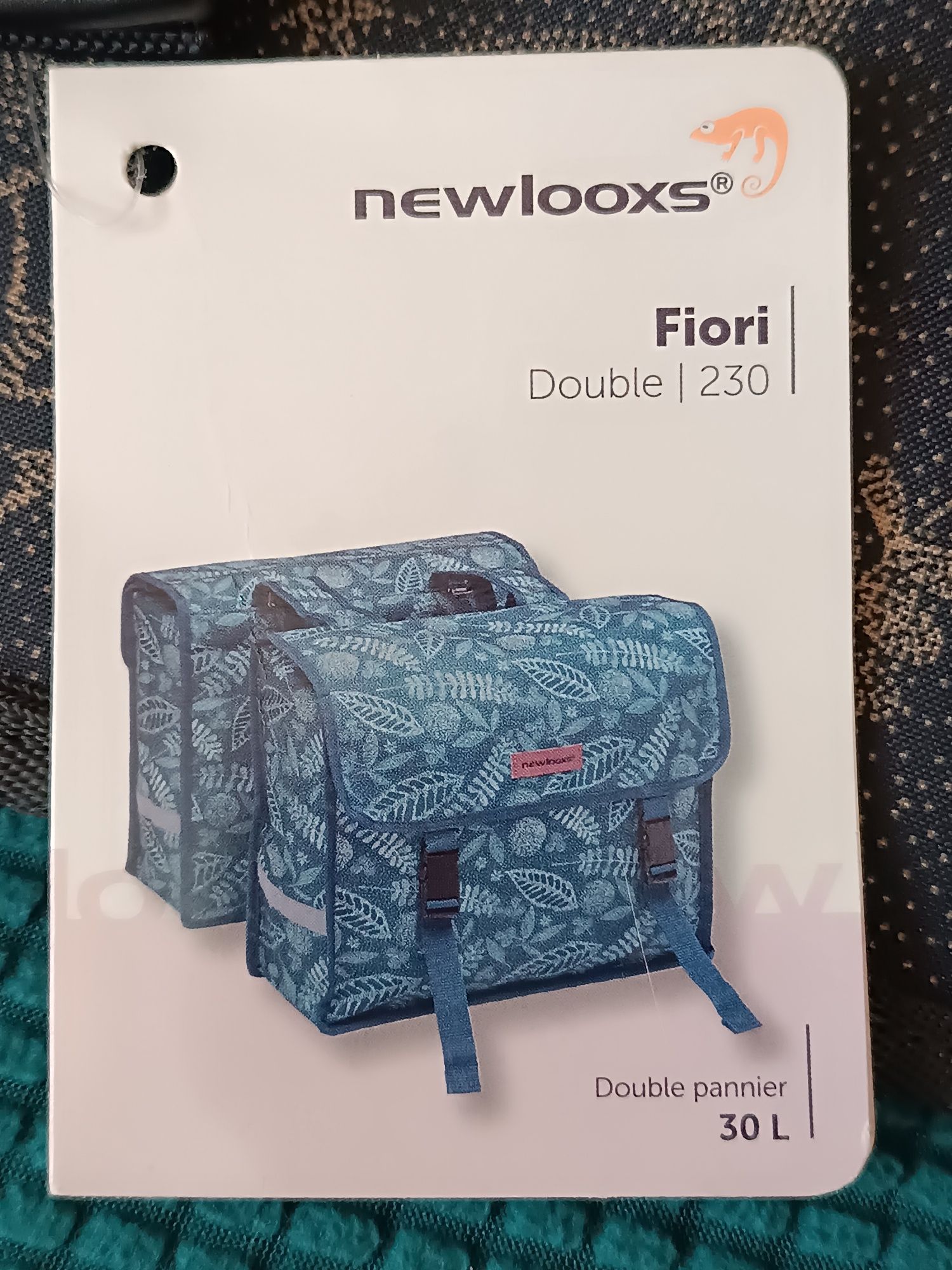 Sakwa, torba rowerowa NewLooxs Fiori Double
