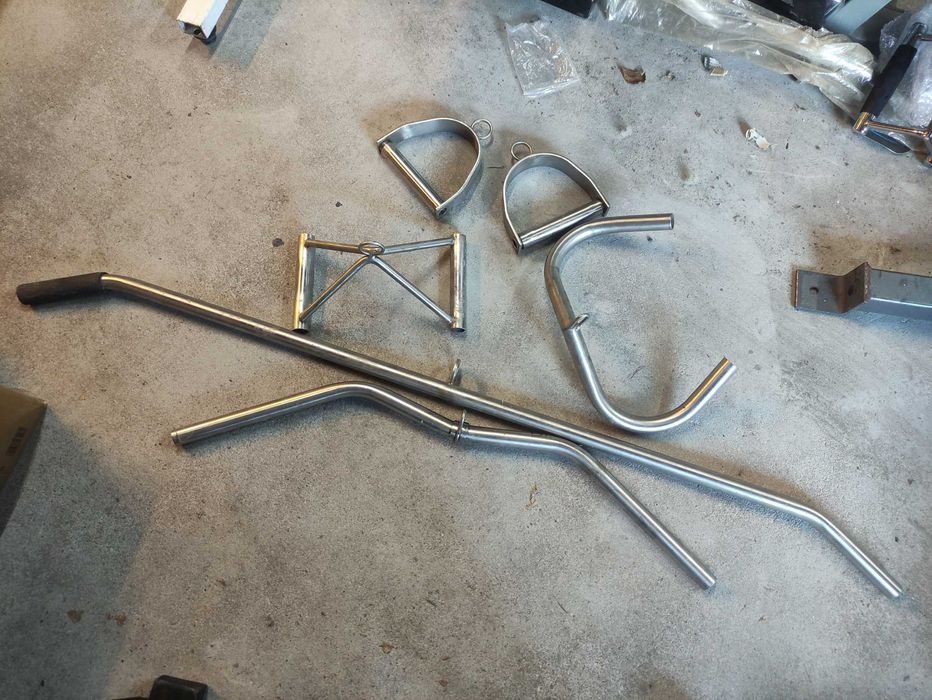 Uchwyt uchwyty drążki drążek do wyciągu 6 sztuk nierdzewka