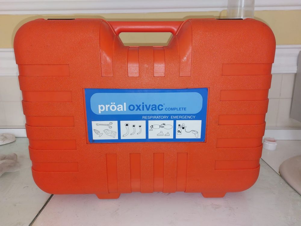 Kit de Respiração de Emergência com garrafa oxigénio