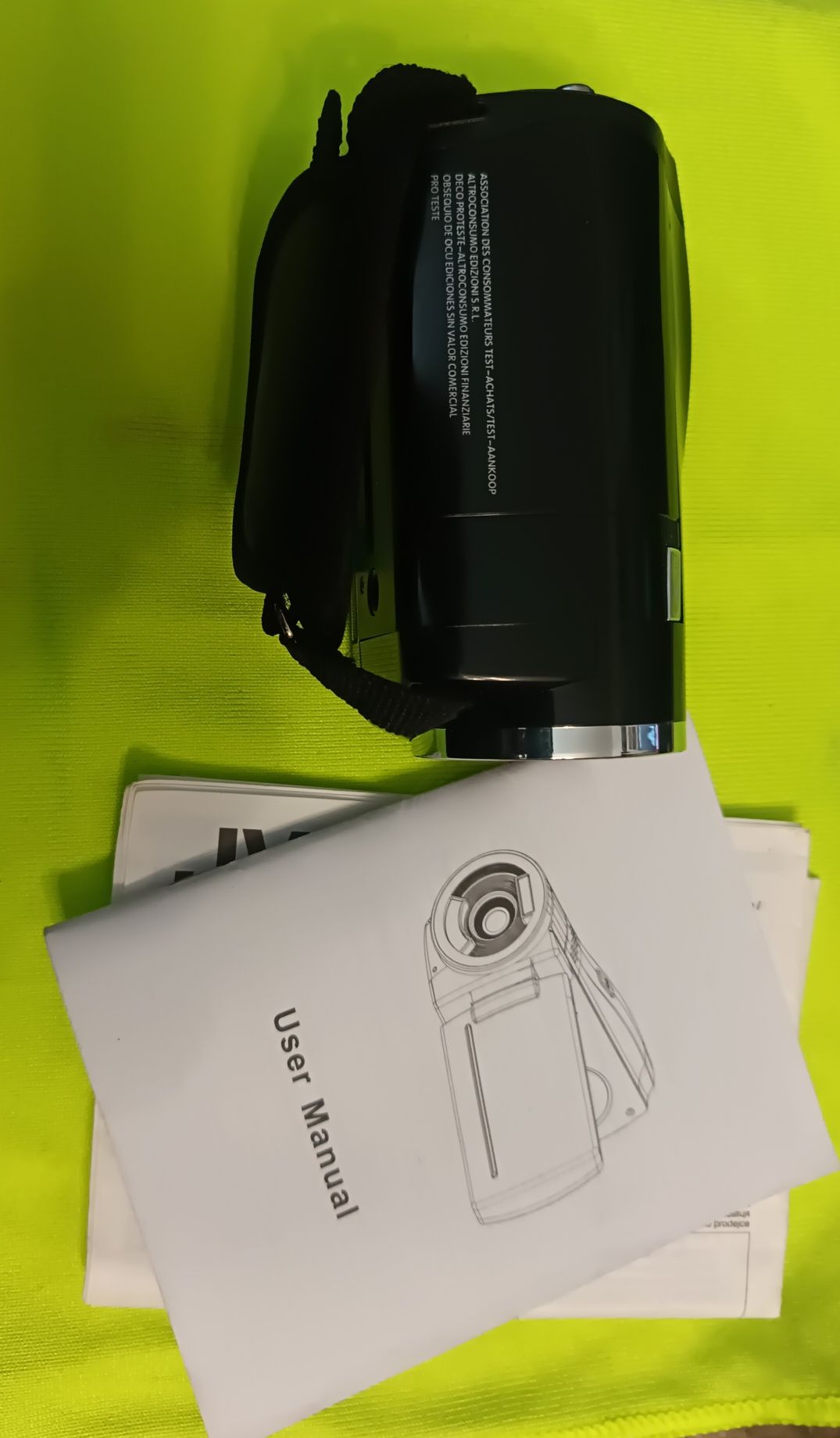 Câmera de vídeo/fotográfica handycam