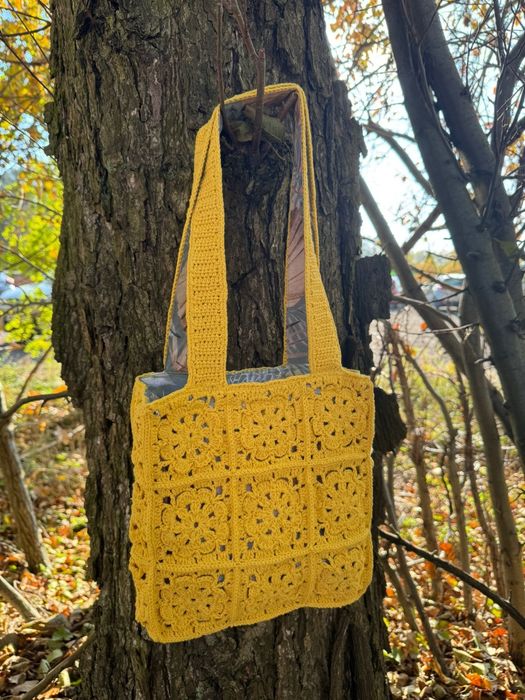 Torebka robiona na szydełku