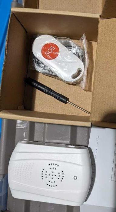 Alarm personalny dla seniora system przywoławczy dzwonek bezprzewodowy