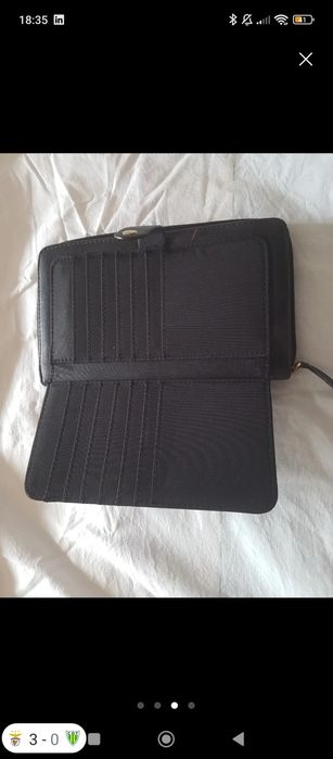 Carteira grande de senhora preta