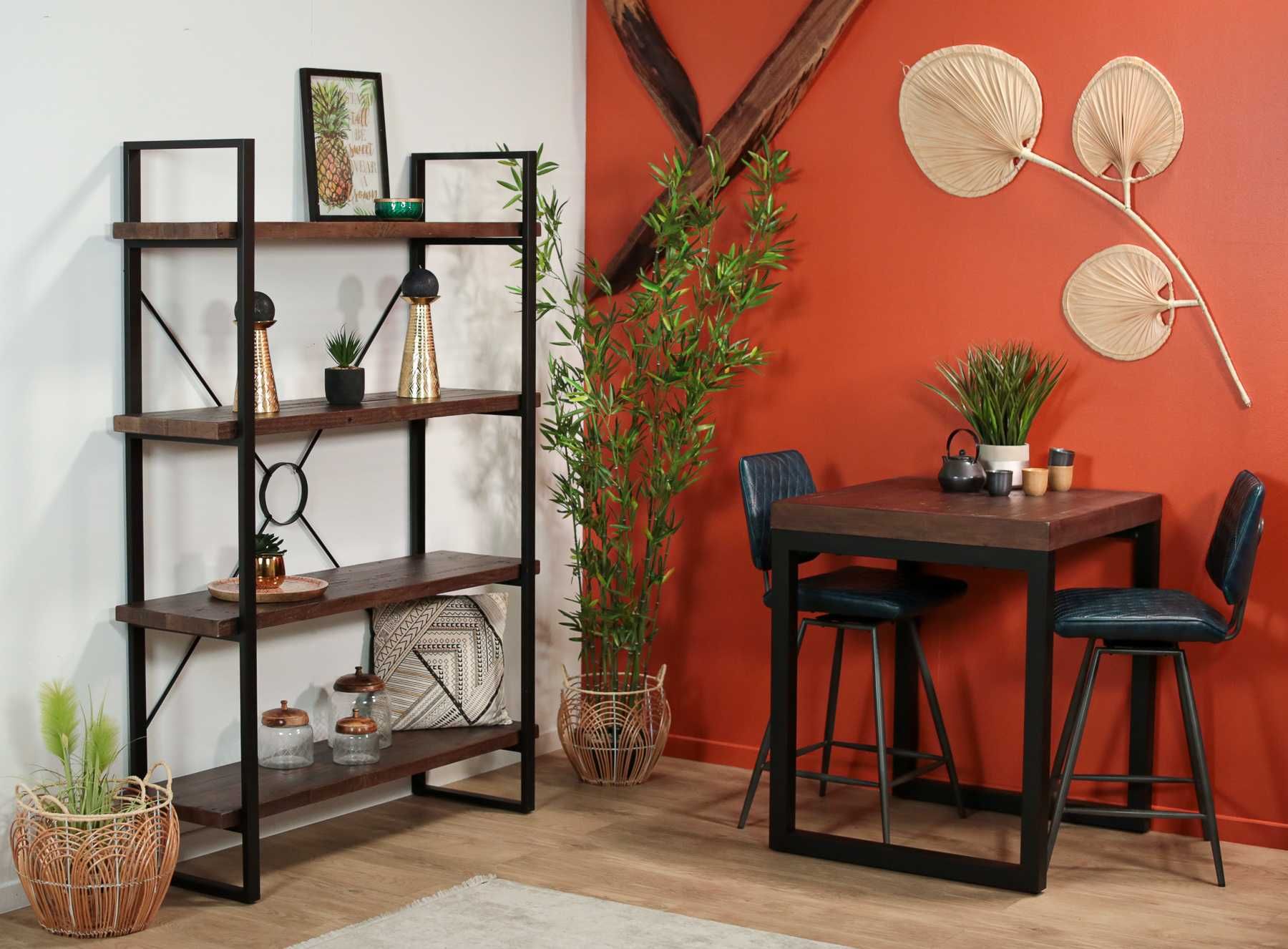 Regał NA WYMIAR stal loft industrialny na książki mal. PROSZKOWO