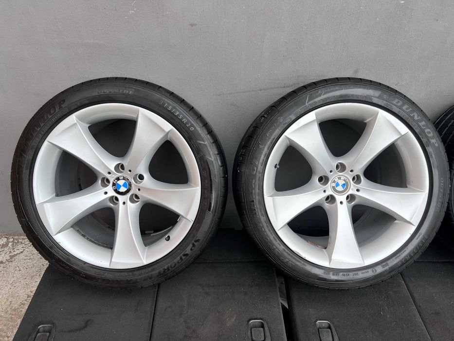 Диски с резиной R20 BMW X5 E70 E71 E53 колеса БМВ Х5 Е70 титаны 259