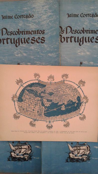 História d´Os Descobrimentos Portugueses de Jaime Cortesão-fascículos
