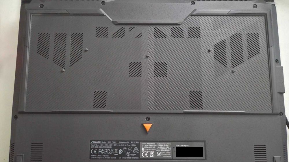 Ноутбук Asus FX507ZV4