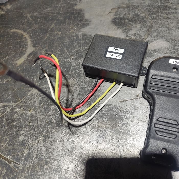 Sterowanie bezprzewodowe wyciągarki elektrycznej pilot sterownik