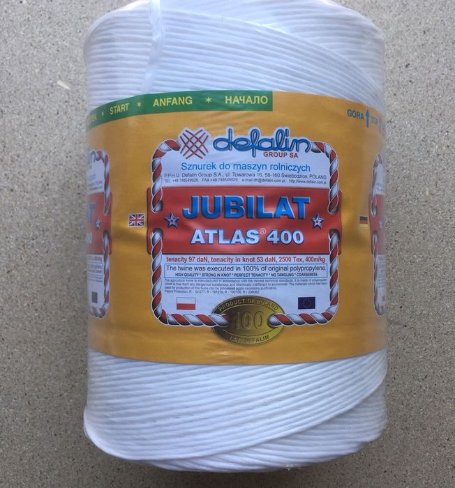 Sznurek do pras 1600m Defalin Atlas 400