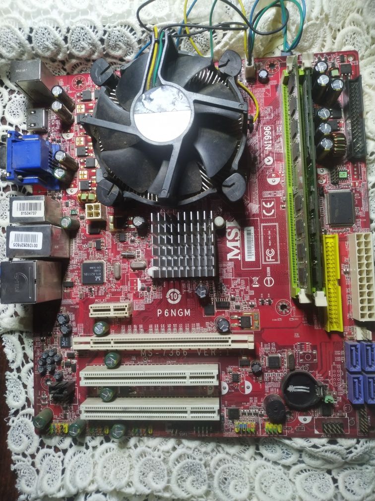 Материнская плата MSI P6NGM и т.д.
