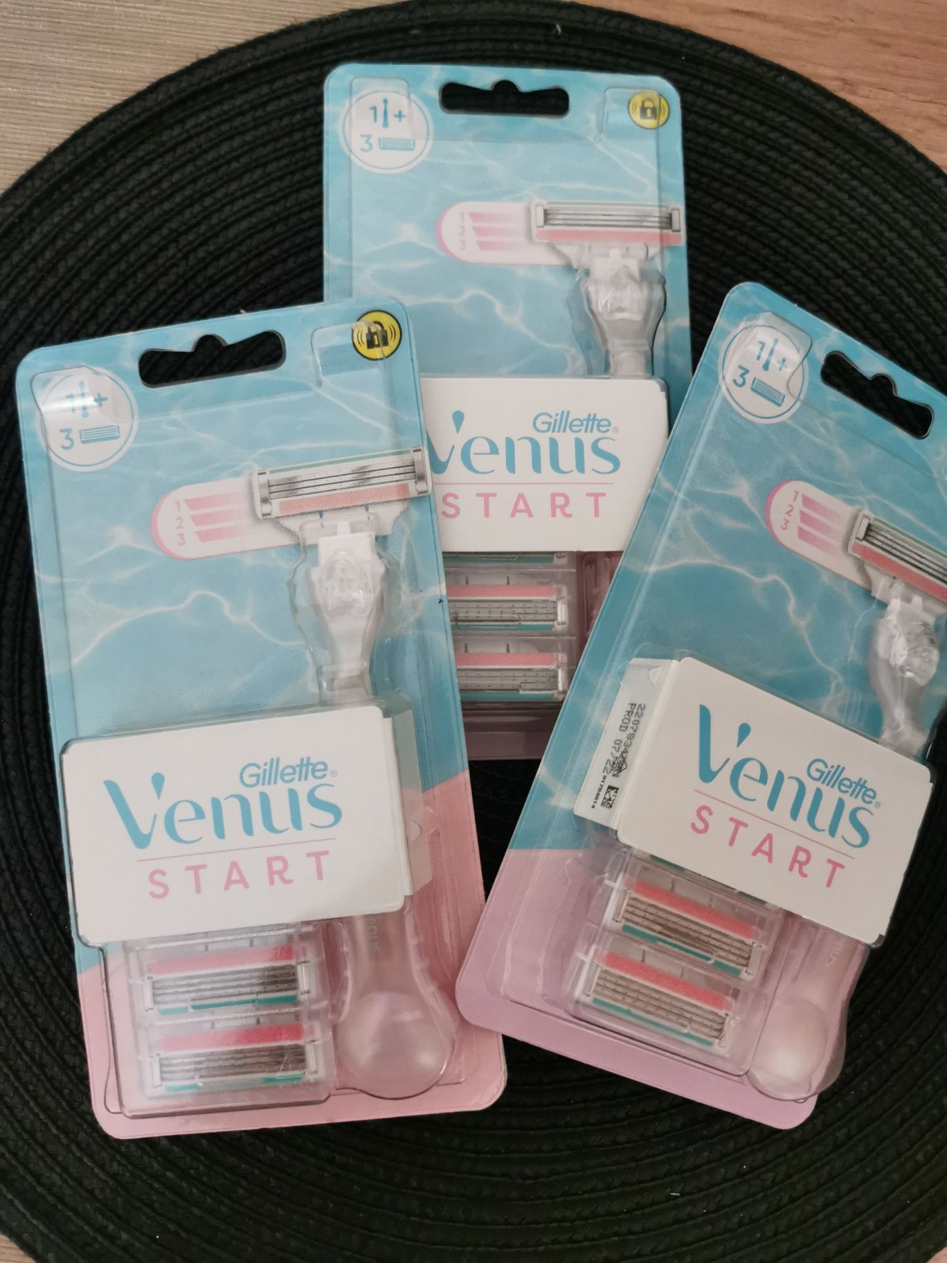 Maszynki do golenia Venus 3 ostrza damska