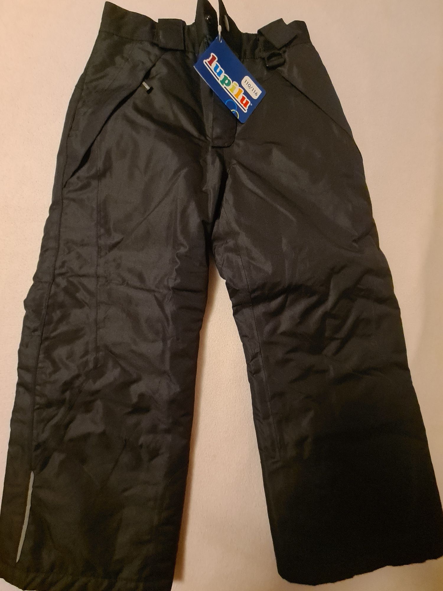 Nowe spodnie narciarskie zimowe LIDL r. 116
