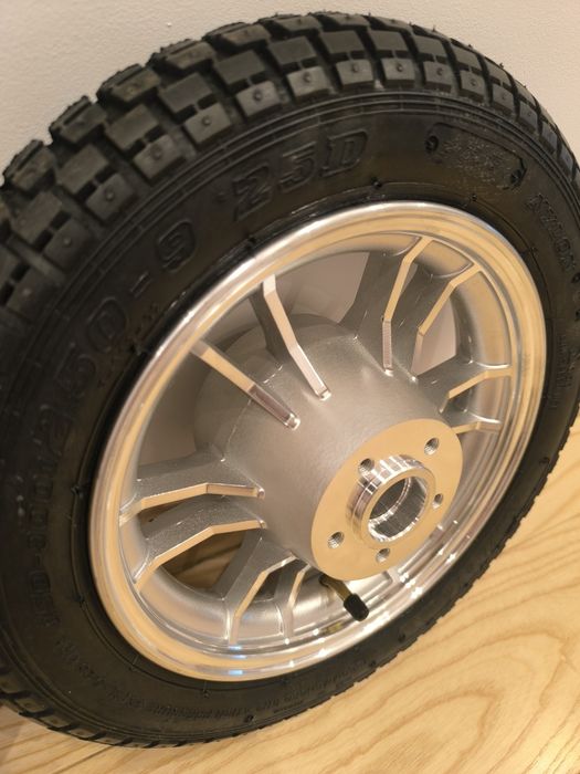 Felgi Opony Dętki Koła Zestaw 3w1 Motorynka Romet Pony 9×2,5 cali