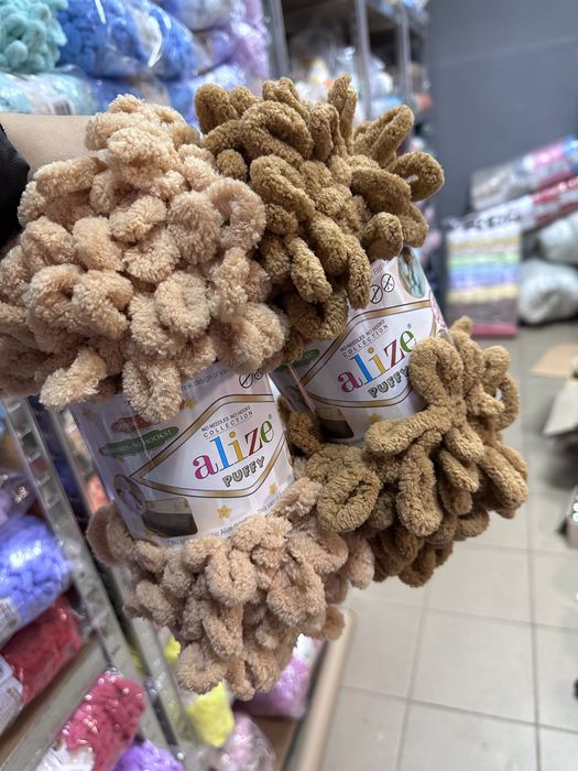 Пряжа Alize Puffy (Алізе Пуффі)