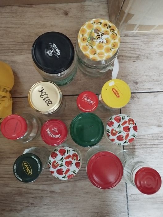 Puste słoiki na weki