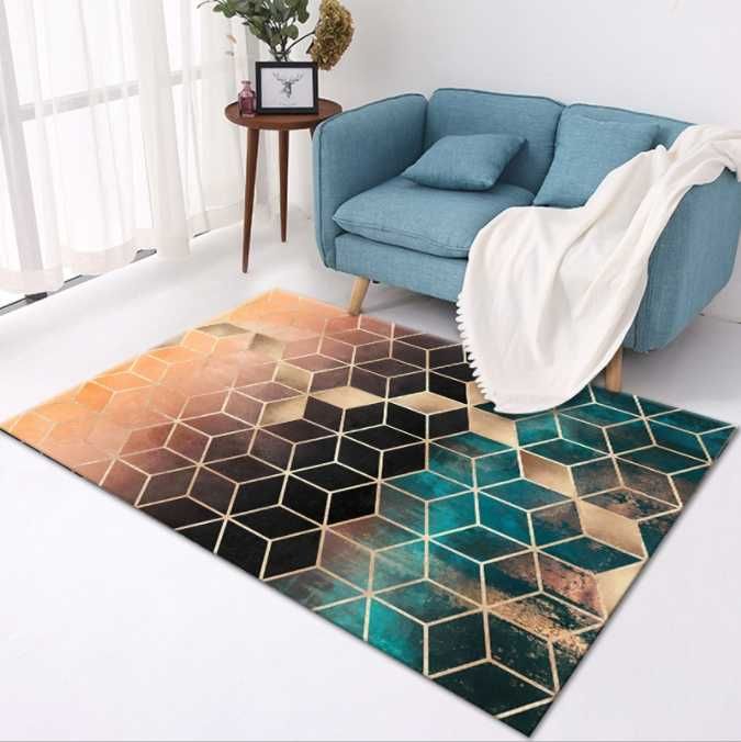 Dywan Design Nowoczesny Mix Kolorów 120x170 + GRATIS