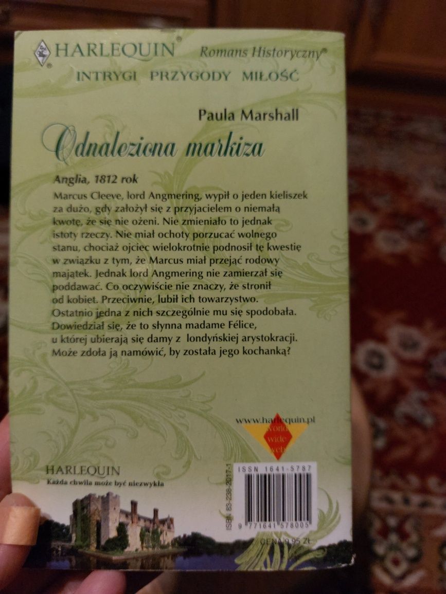 Odnaleziona markiza Tajemnice opactwa Steepwood Paula Marshall