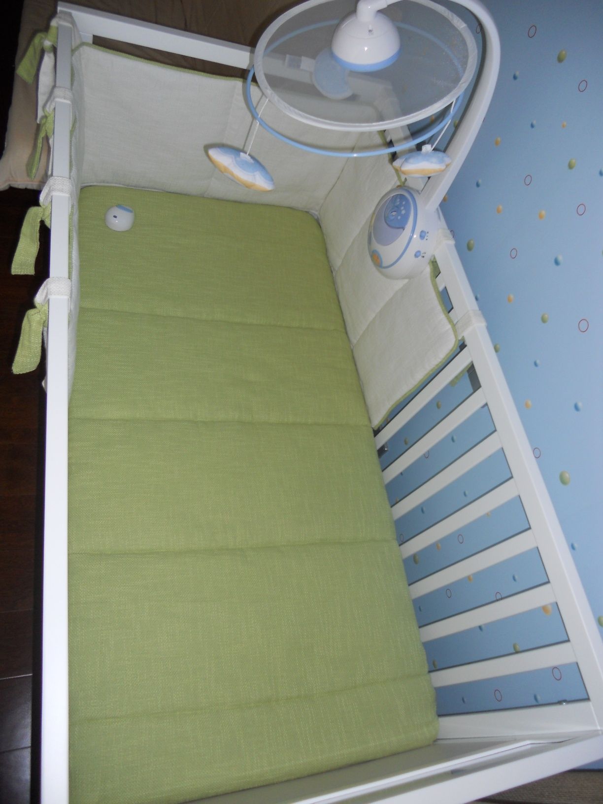 Cama de grades transformável mini-cama