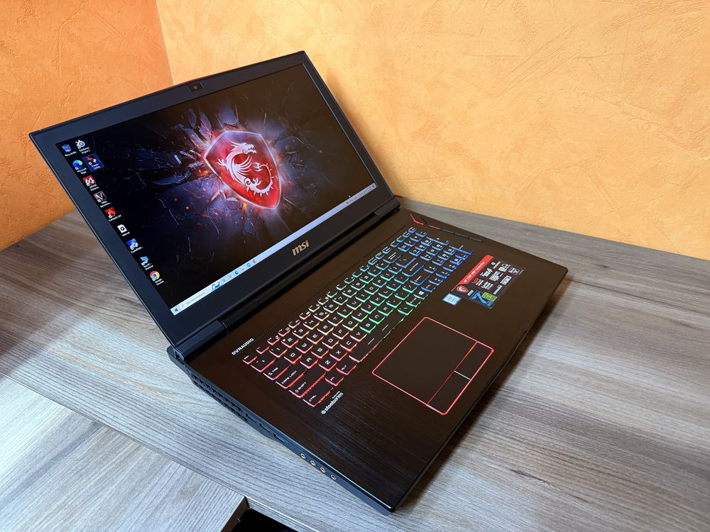 ТОП MSI TITAN GT73(i7/GTX1080 8GB/16DDR4/256+1TB/17.3 120hz/пломба)