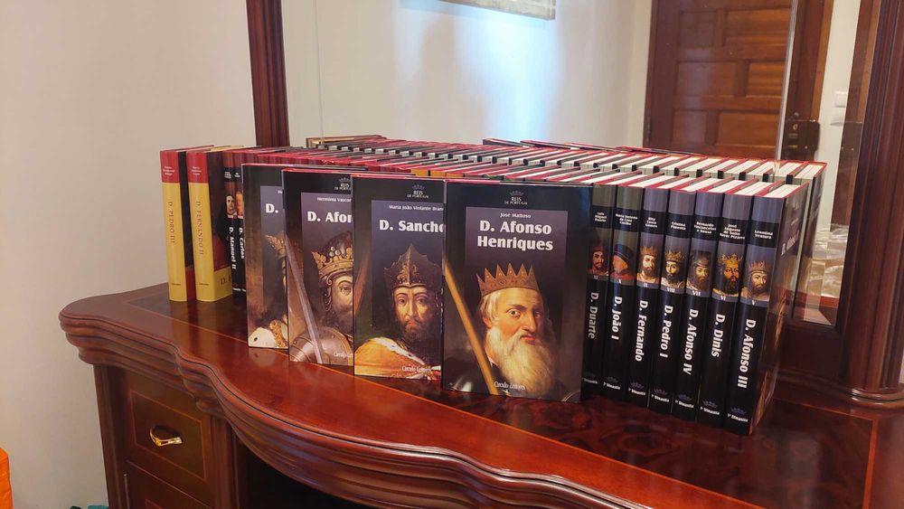 36 Livros - Reis de Portugal