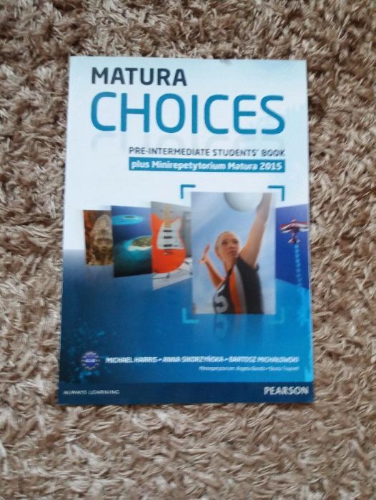 Matura Choices pre-intermediate student's book podręcznik +minirepetyt